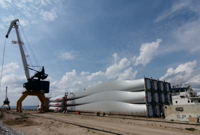 Kuehne+Nagel zakończyło realizację transportu łopat turbin wiatrowych