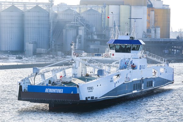 Remontowa Shipbuilding testuje w morzu czwarty prom elektryczny dla Norwegii