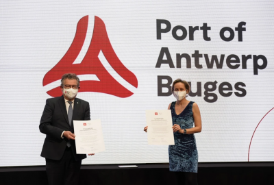 Porty w Antwerpii i Zeebrugge łączą się