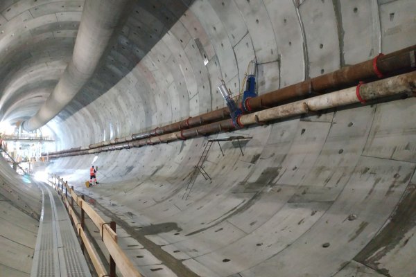 Adamczyk: tunel pod Świną ma już 305 m długości, przejedziemy nim jesienią 2022 r....
