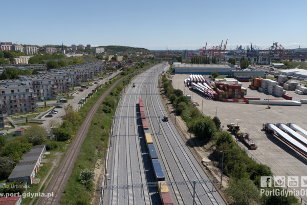 Rozbudowane i zmodernizowane tory kolejowe w Porcie Gdynia SA