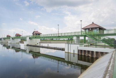 Zakończono modernizację jazów na Odrze w województwie opolskim