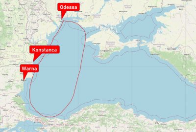 MSZ Ukrainy: miny dryfujące na Morzu Czarnym pojawiły się za sprawą Rosj...