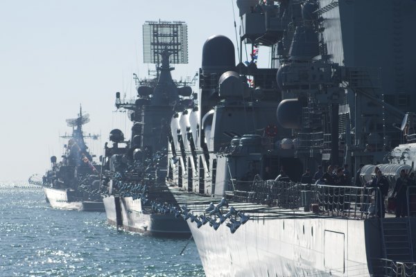 Centrum Charkowa ostrzelane z okrętów na Morzu Czarnym