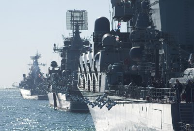 Centrum Charkowa ostrzelane z okrętów na Morzu Czarnym