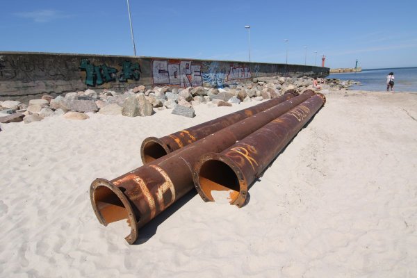 Gdynia: Rozpoczęło się poszerzanie orłowskiej plaży