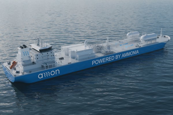Amon Maritime dostał 17 mln USD na budowę statków zasilanych amoniakiem