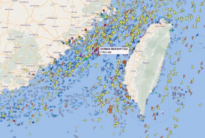 Chiny: Obecność niemieckich okrętów w Cieśnienie Tajwańskiej zwiększyła ...