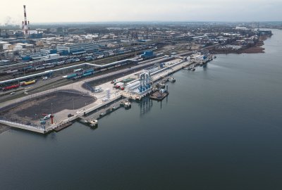 Morski Terminal Przeładunkowy ORLEN w Gdańsku gotowy w ponad 90 proc.