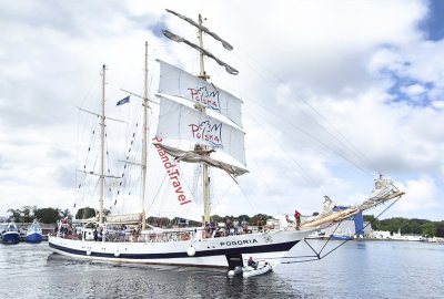 STS Pogoria atrakcją Kołobrzegu