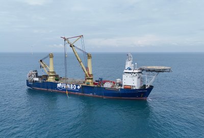 Jumbo Offshore zakończył prace związane z usuwaniem monopali na Tajwanie...
