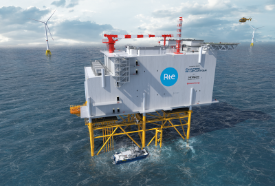 RTE i konsorcjum Chantiers de l'Atlantique - Hitachi Energy zbudują trzy morskie podsta...
