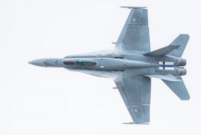 Fińskie siły powietrzne po raz pierwszy uczestniczą w misji NATO nad Mor...