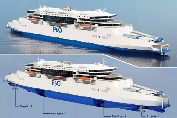 P&O Ferries zamówiła największe w świecie promy dwustronne
