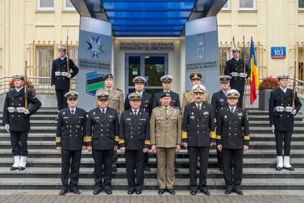 Wizyta Dowódcy Rumuńskiej Marynarki Wojennej