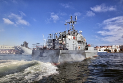 Wargacz-16 na wodach Bałtyku