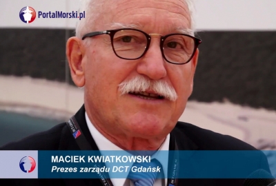 Prezes DCT Gdańsk: rozwijamy się, bo rośnie polski eksport [VIDEO]
