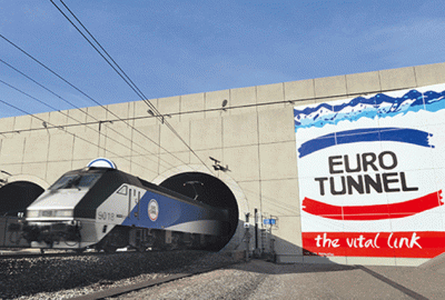 Eurotunnel na fali rekordowych wzrostów