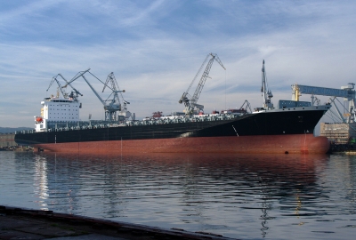10-letni kontenerowiec z polskiej stoczni wysłany na złom