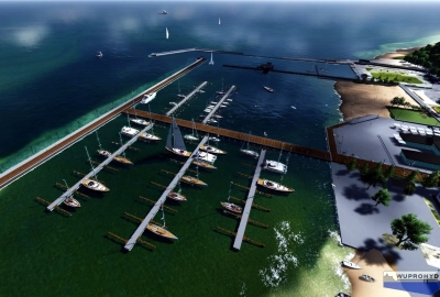Tak będzie wyglądał nowoczesny port jachtowy w Pucku